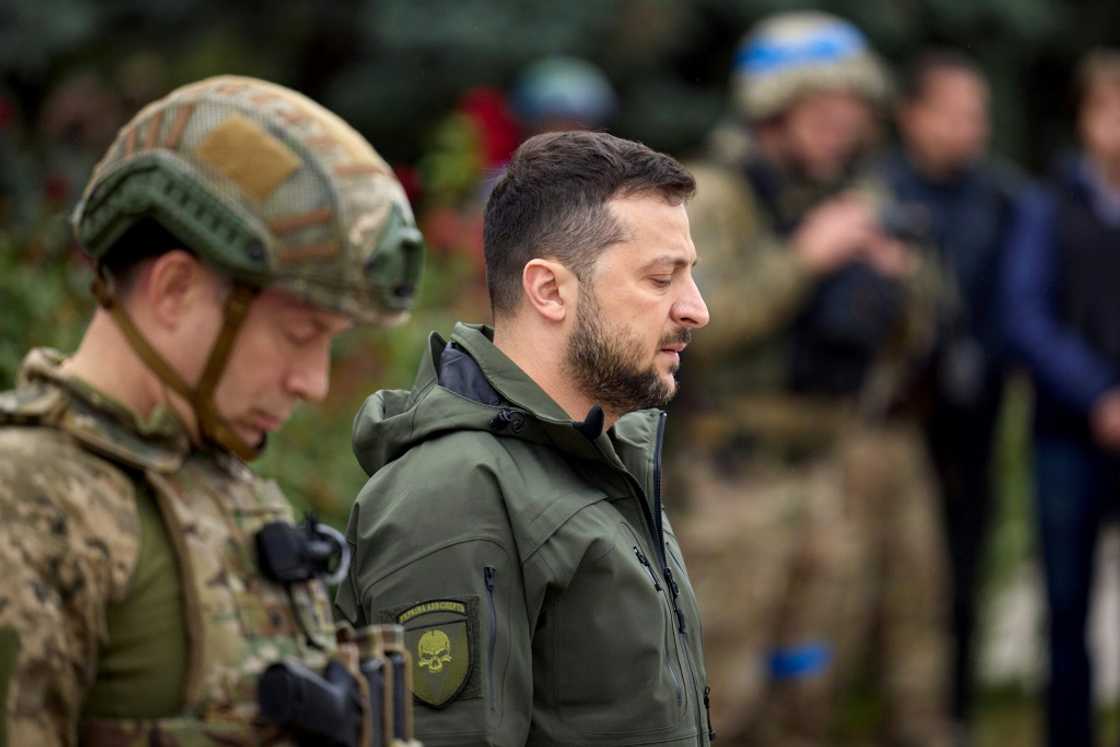President Volodymyr Zelensky's visit to Izyum comes at a decisive moment in the invasion President Volodymyr Zelensky's visit to Izyum comes at a decisive moment in the invasion