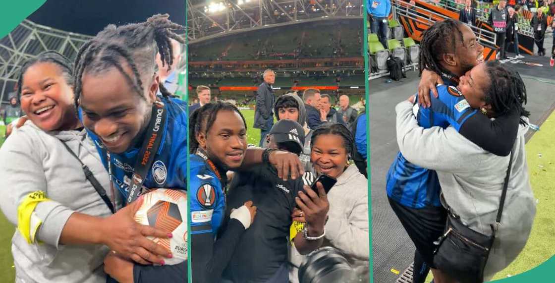 Video of cute moment Ademola Lookman was celebrated by his parents emerge Video of cute moment Ademola Lookman was celebrated by his parents emerge