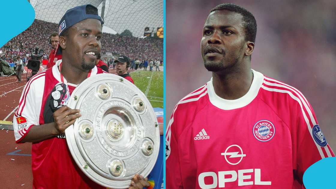 Samuel Osei Kuffour won a myriad of trophies during his 11-year spell with Bayern Munich. Samuel Osei Kuffour won a myriad of trophies during his 11-year spell with Bayern Munich.