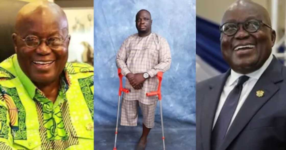 Physically-challenged Oti minister speaks after his massive appointment by Nana Physically-challenged Oti minister speaks after his massive appointment by Nana