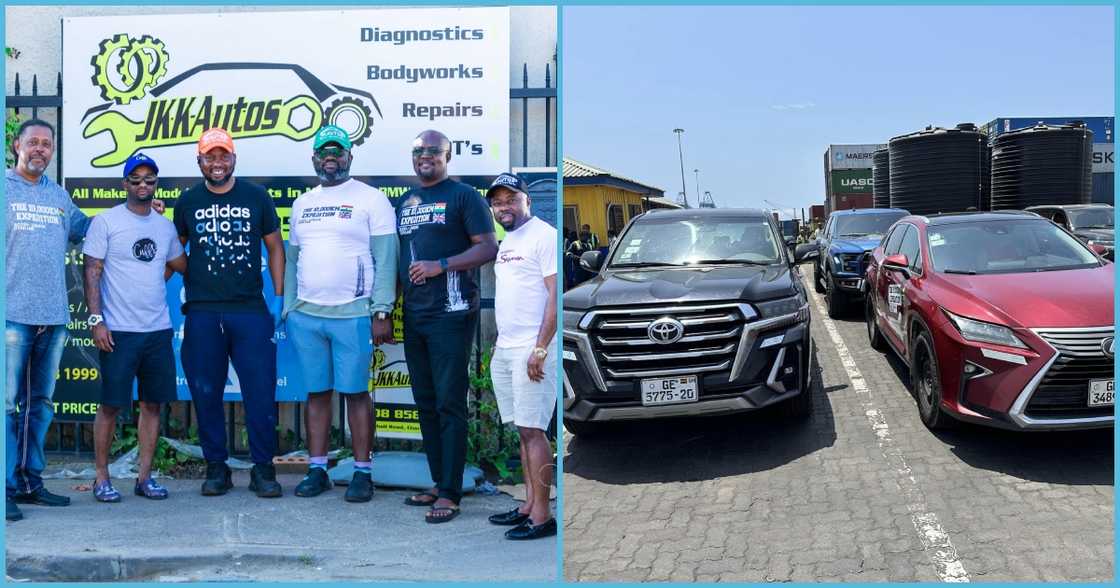 Photo of Wanderland Ghana members and cars