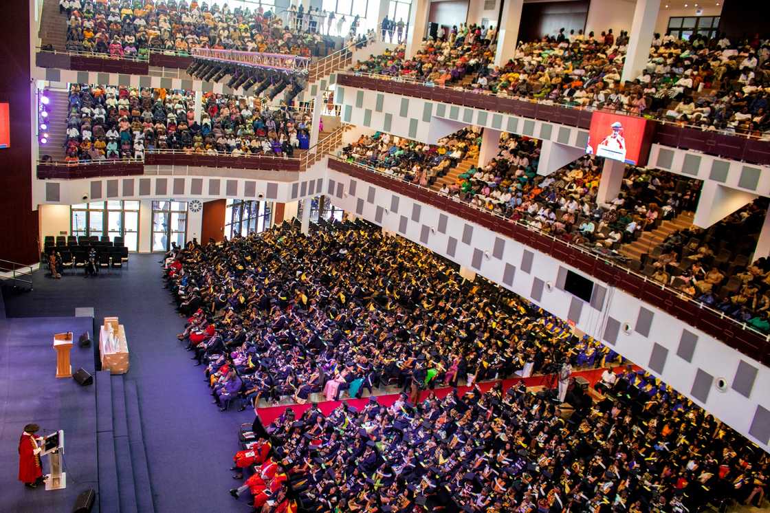 UPSA, VC, Chancellor, Ghana, Graduate, Hairstyle.