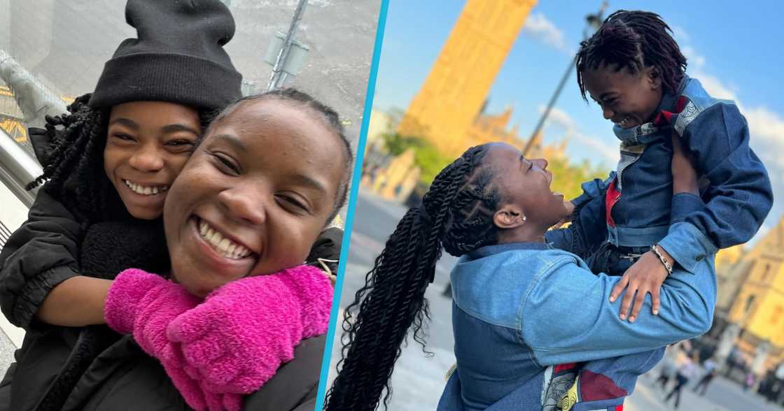 Afronita and Abigail in the UK Afronita and Abigail in the UK