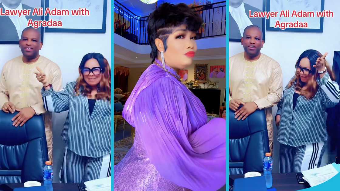 Nana Agradaa, Agradaa's mother, Agradaa's daughters, Rihanna, Agradaa's husband, Angel Asiamah, Agradaa's old picture, Agradaa's lawyer Nana Agradaa, Agradaa's mother, Agradaa's daughters, Rihanna, Agradaa's husband, Angel Asiamah, Agradaa's old picture, Agradaa's lawyer