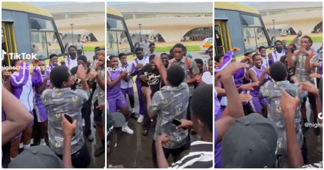 Photo of students from Adisadel College and Mfantsiman Girls Photo of students from Adisadel College and Mfantsiman Girls