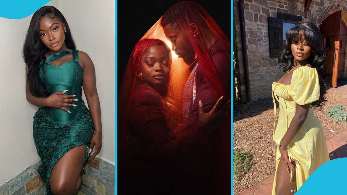 Akosua Agyapong, Amandzeba's daughter, Ewura-Abena Kwakyewaa Brew, Fritz Ababio, Ghanaian Weddings, Celebrity brides