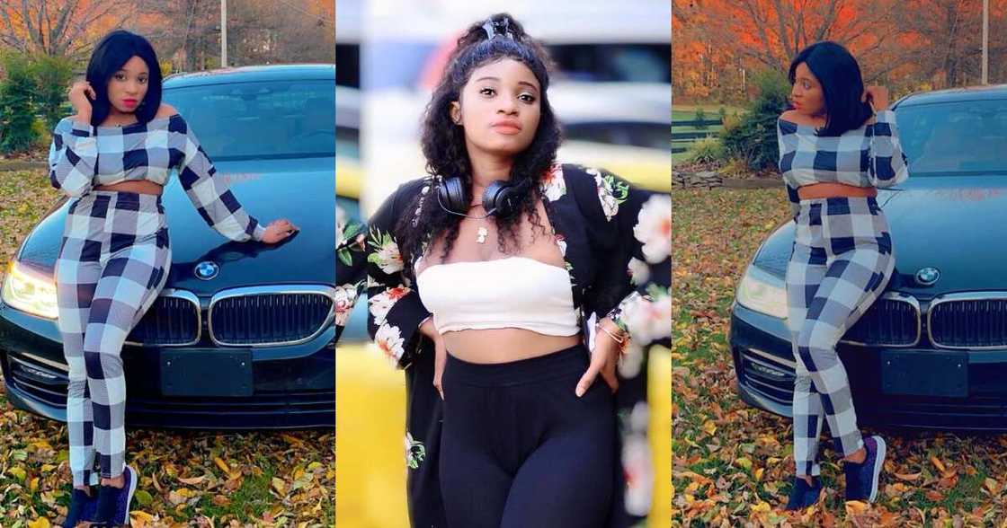 Aqosua Royce: 7 photos of the US-based Ghanaian actress who is stunning fans with her beauty