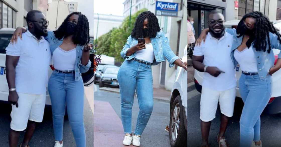 Stonebwoy's wife in France Stonebwoy's wife in France