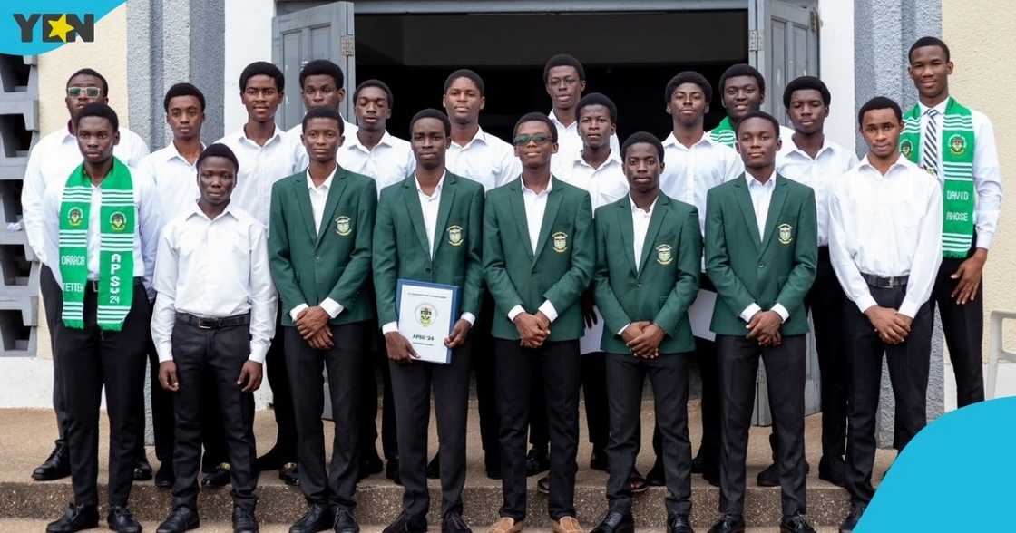 Old students, St. Augustine's College, donations, senior high school, Cape Coast. Old students, St. Augustine's College, donations, senior high school, Cape Coast.