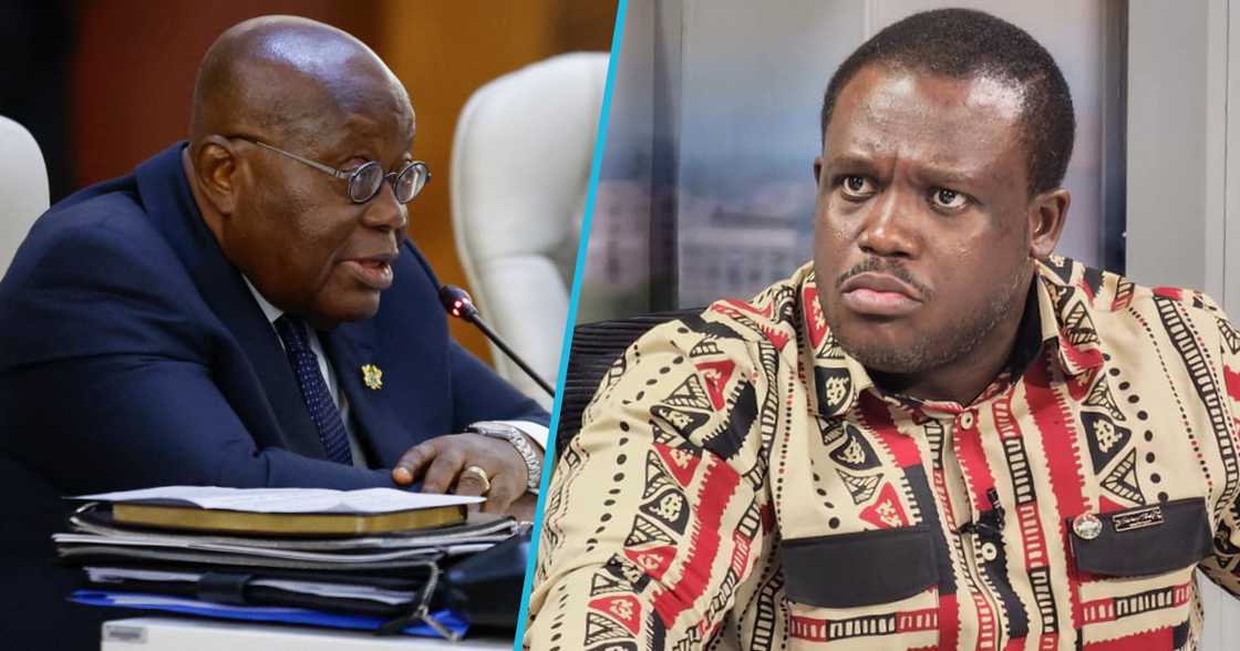 Sam George Blasts Akufo-Addo Over Refusing To Accept Anti-LGBT Bill: "You Cannot Be Trusted" Sam George Blasts Akufo-Addo Over Refusing To Accept Anti-LGBT Bill: "You Cannot Be Trusted"
