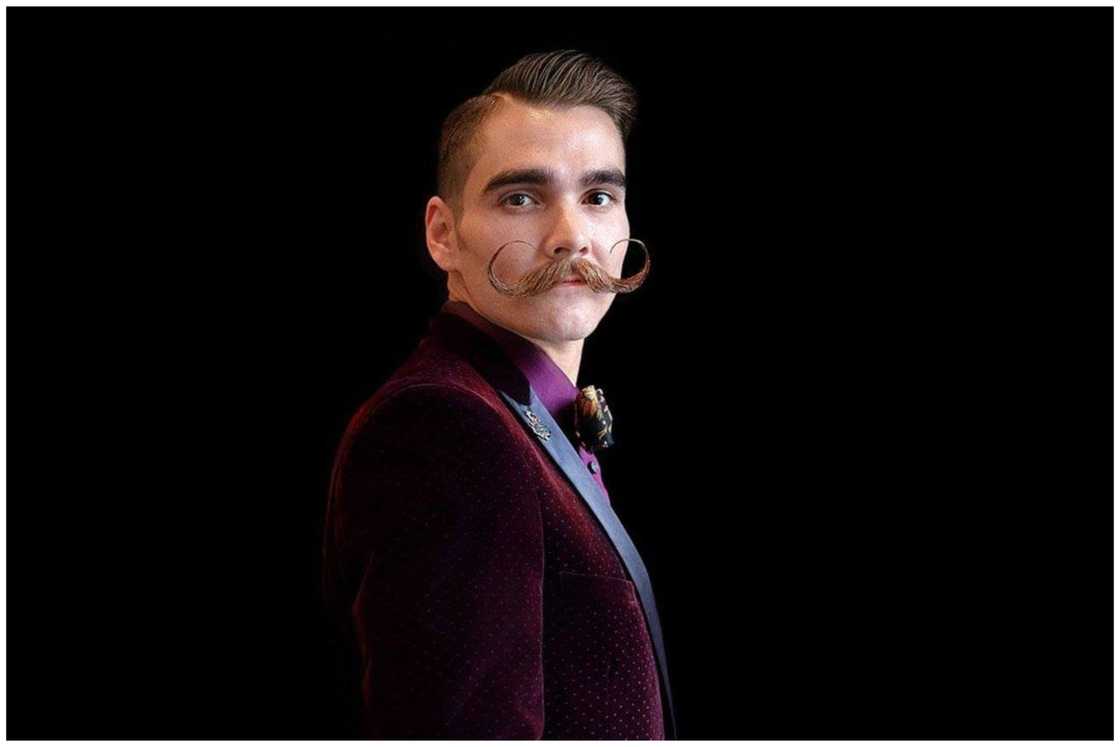 Famous handlebar moustache Famous handlebar moustache