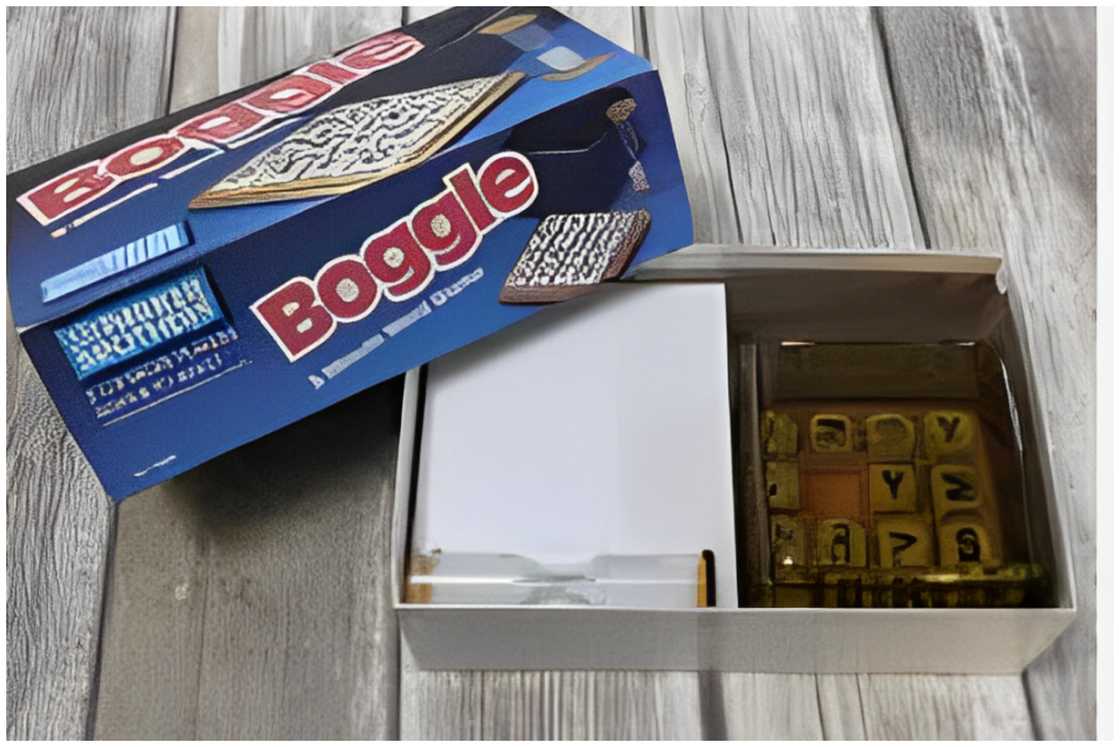 Picture of Boggle. Picture of Boggle.