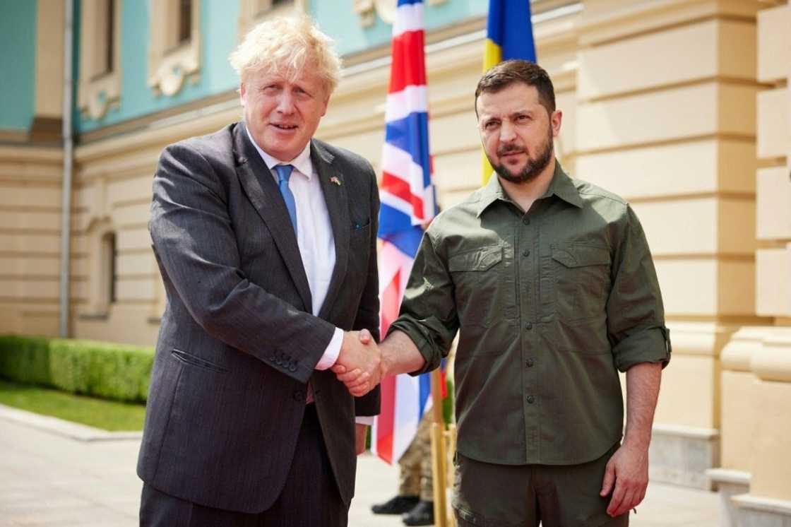 Many Ukrainians welcomed Boris Johnson's relationship with President Volodymyr Zelensky Many Ukrainians welcomed Boris Johnson's relationship with President Volodymyr Zelensky