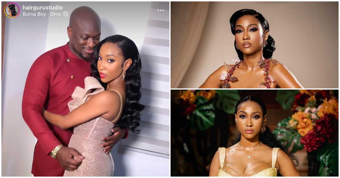 Wedding Dresses: Ghanaian Bride With Striking Resemblance To Kim Kardashian Stuns In Corseted Kente Gown Wedding Dresses: Ghanaian Bride With Striking Resemblance To Kim Kardashian Stuns In Corseted Kente Gown