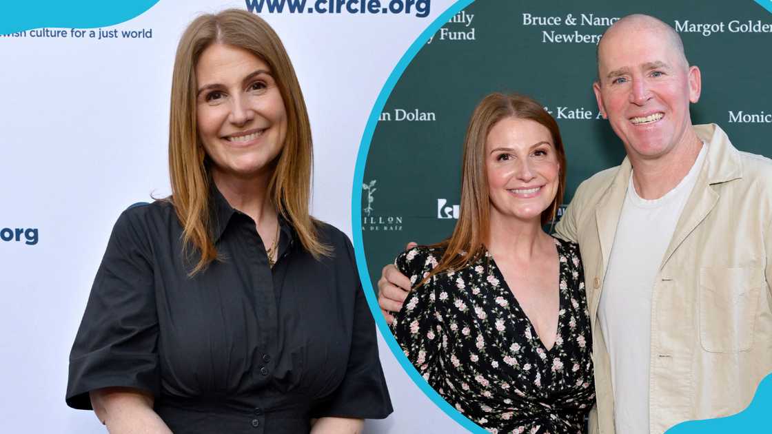 Zoe at the Generation to Generation event (L). Zoe and Rob attend the This Is About Humanity Soiree (R)