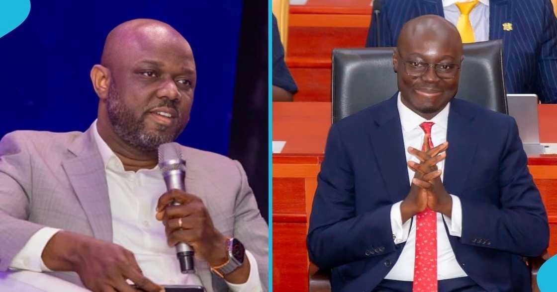 Ato Forson, Finance Minister, Benjamin Boakye, Executive Director, ACEP, energy sector levy. Ato Forson, Finance Minister, Benjamin Boakye, Executive Director, ACEP, energy sector levy.
