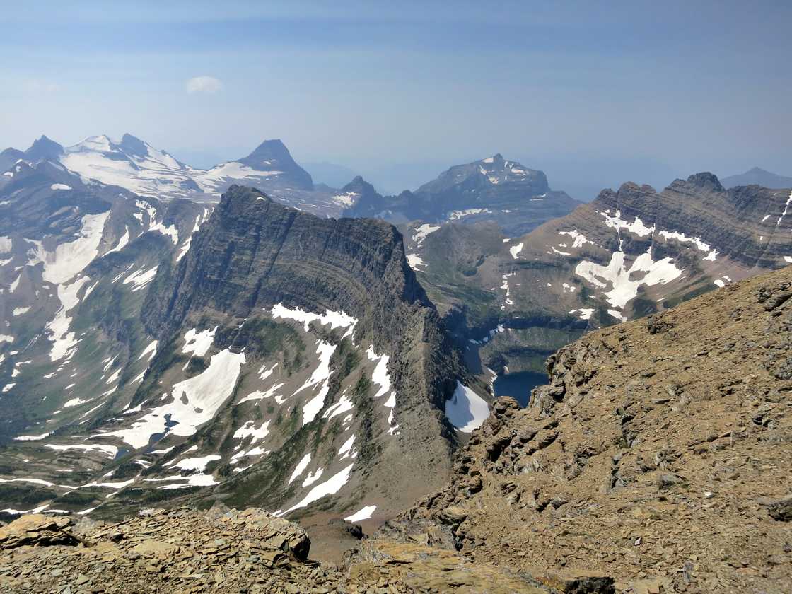 The view of Dragontail Peak The view of Dragontail Peak