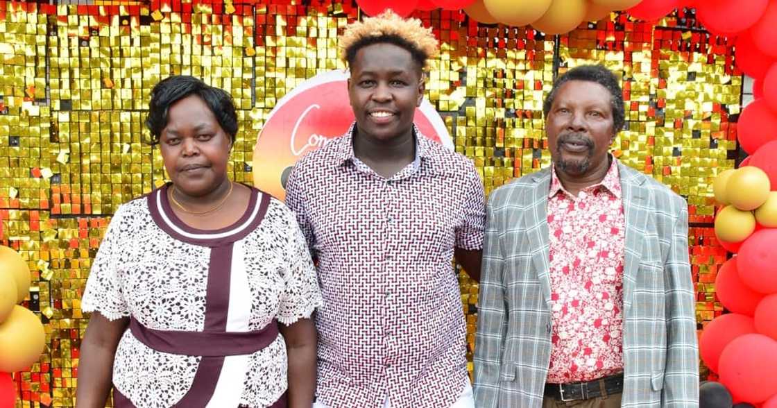 Kenyan Man Gifts His Parents Fully-Furnished House on Valentine's Day: "Thanks Mum and Dad" Kenyan Man Gifts His Parents Fully-Furnished House on Valentine's Day: "Thanks Mum and Dad"