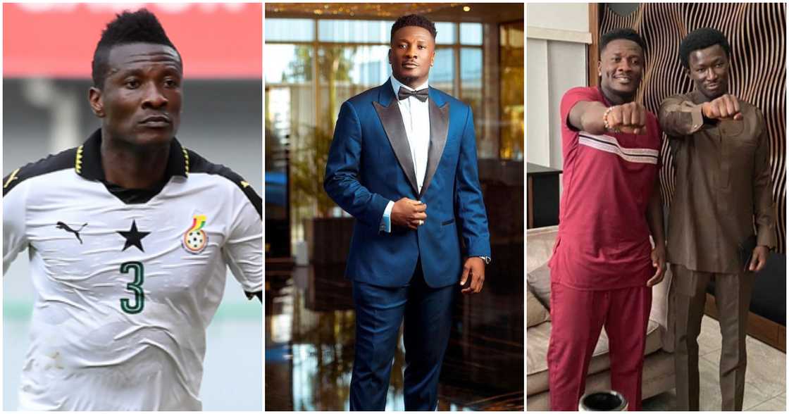 5 Times Asamoah Gyan Posed With Akufo-Addo, Otumfour Osei Tutu II, And Other Top Dignitaries In Dapper Looks