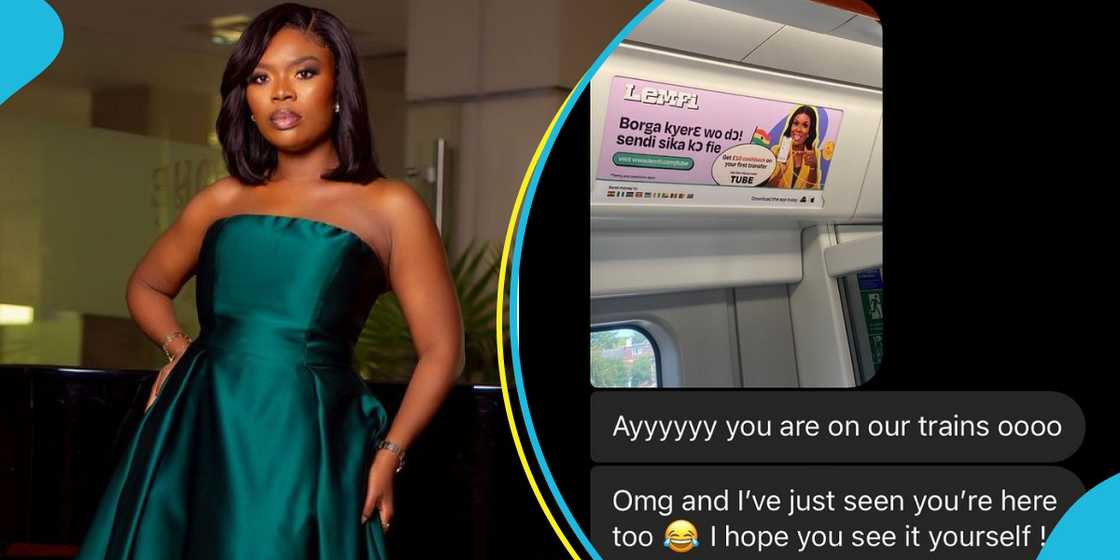 Delay's poster spotted on a train in London Delay's poster spotted on a train in London