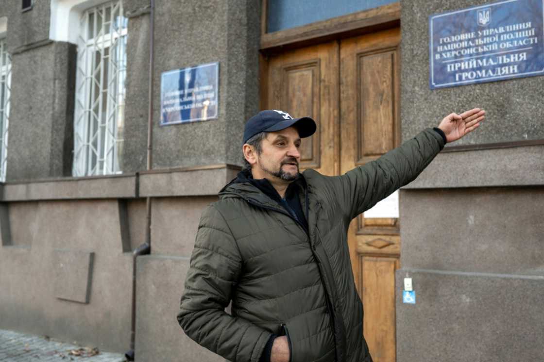 The Russians put a hood over Stotsky's head and took him to what he thought was a police station close to his home. The Russians put a hood over Stotsky's head and took him to what he thought was a police station close to his home.
