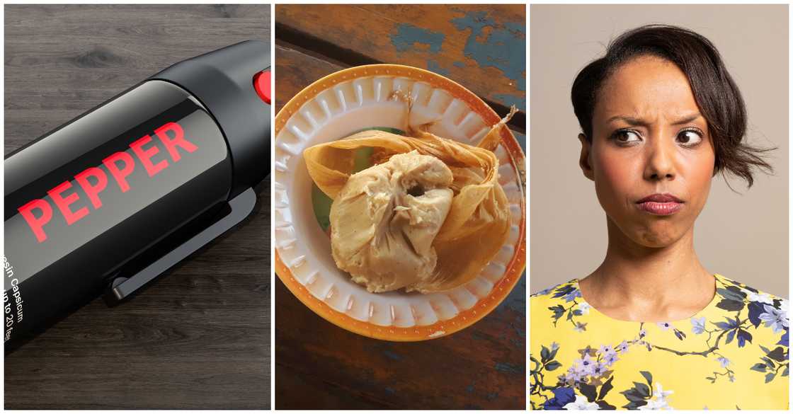 Man claims he ate kenkey with pepper spray because he was poor Man claims he ate kenkey with pepper spray because he was poor