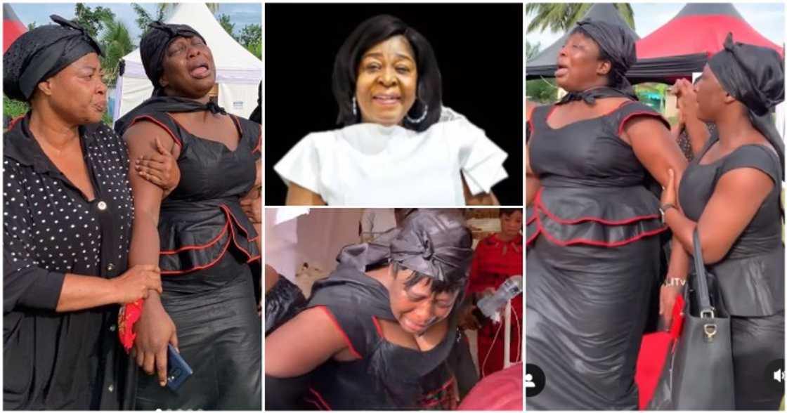 Gloria Sarfo, her late mum Madam Ophelia Yeboah, and loved ones Gloria Sarfo, her late mum Madam Ophelia Yeboah, and loved ones