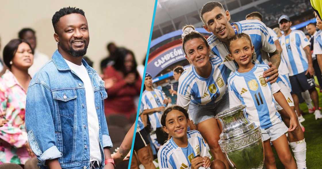 Archipalago, Di Maria and his family, Copa America Archipalago, Di Maria and his family, Copa America