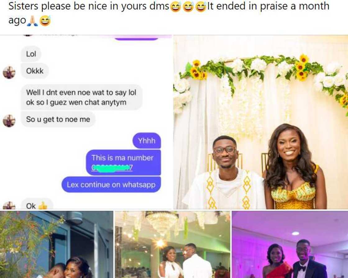 Newly wedded Ghanaian bride shares photos from her wedding Newly wedded Ghanaian bride shares photos from her wedding