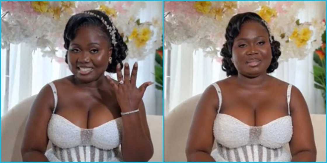 Ghanaian bride advises single ladies to keep their DMs open Ghanaian bride advises single ladies to keep their DMs open