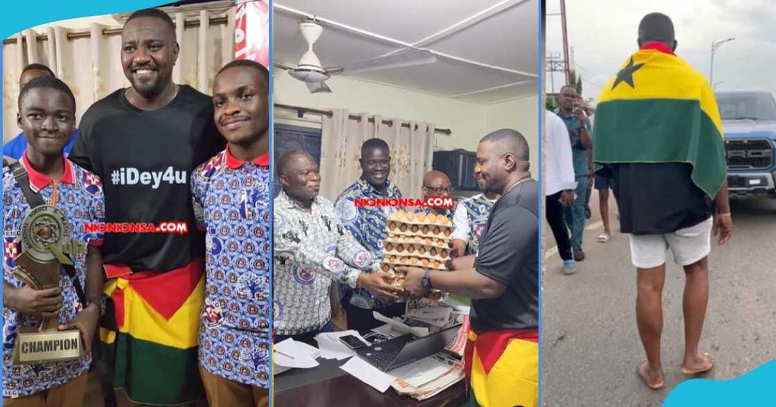 John Dumelo and PRESEC John Dumelo and PRESEC