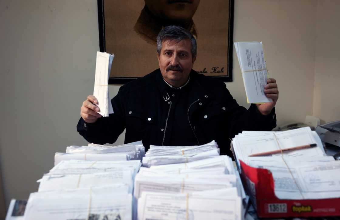 Ankara district mayor Ali Golpinar has a first-hand view of the mountain of debt facing Turkish voters Ankara district mayor Ali Golpinar has a first-hand view of the mountain of debt facing Turkish voters
