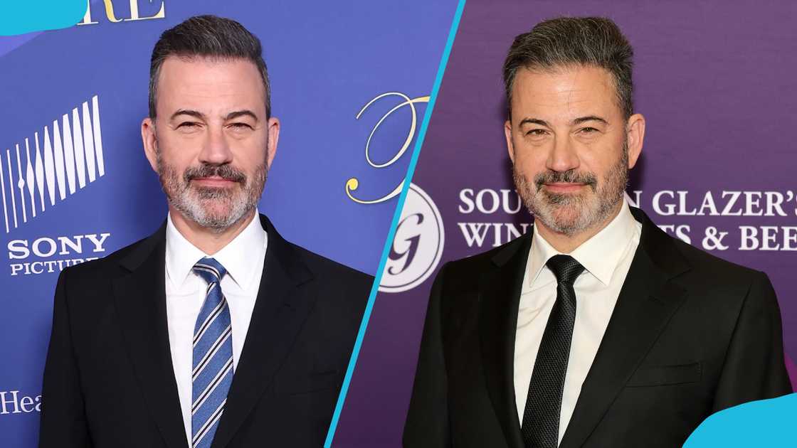Jimmy Kimmel at the 28th Annual Taste For A Cure at Beverly Wilshire (L) and the annual Keep Memory Alive "Power of Love" gala (R) Jimmy Kimmel at the 28th Annual Taste For A Cure at Beverly Wilshire (L) and the annual Keep Memory Alive "Power of Love" gala (R)