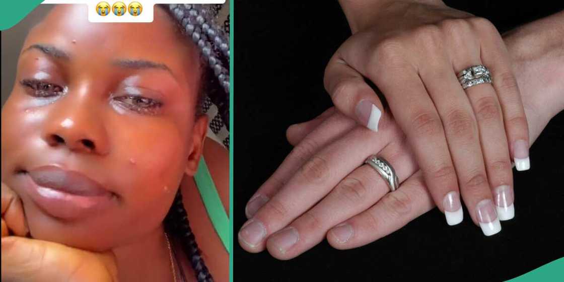 Lady dumped by her boyfriend. Lady dumped by her boyfriend.