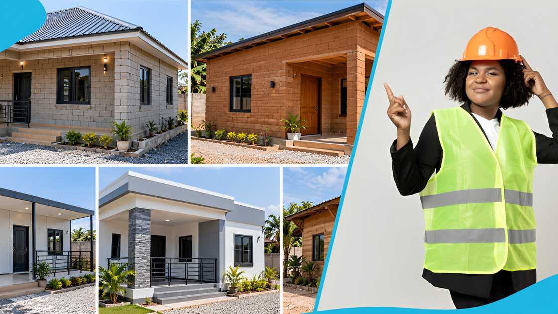 Ghana, Houses, Building, Homes, Cement, Construction
