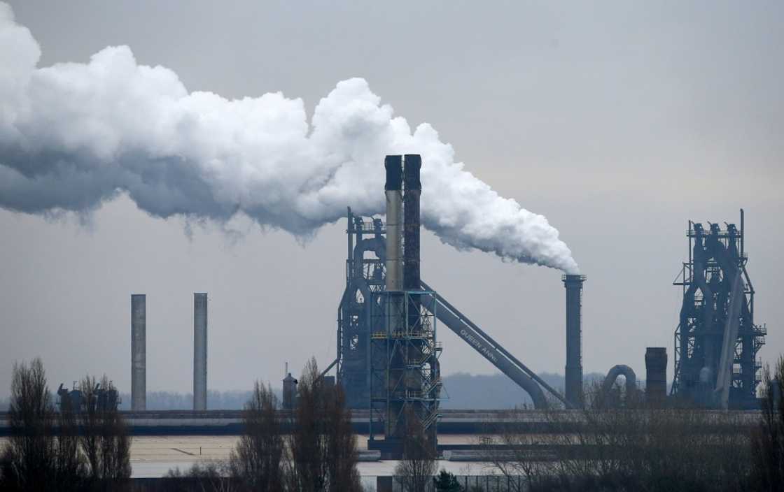 Vapour rises from chimneys at British Steel's Scunthorpe plant Vapour rises from chimneys at British Steel's Scunthorpe plant