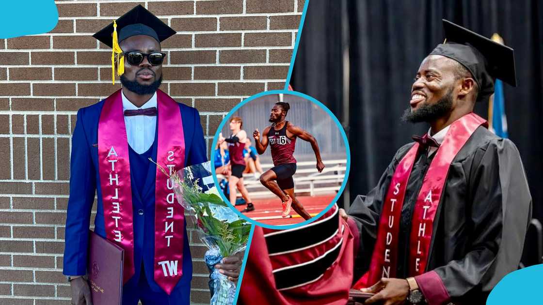Isaac Botsio, West Texas A&M University, Ghanaian athlete, Botsio's athletic achievement, Botsio's nursing degree, Abdul Rasheed Saminu, Ghana Secondary Technical School.