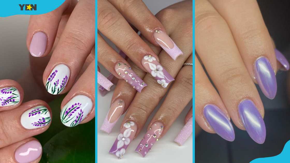 Lavender nail ideas