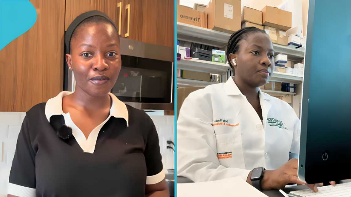 Ghanaian PhD student, viral TikTok video, monthly stipend breakdown, living expenses in the US, TikTok reactions, student budget tips, rent costs in Miami, international students in the US, financial management for students, scholarship opportunities.