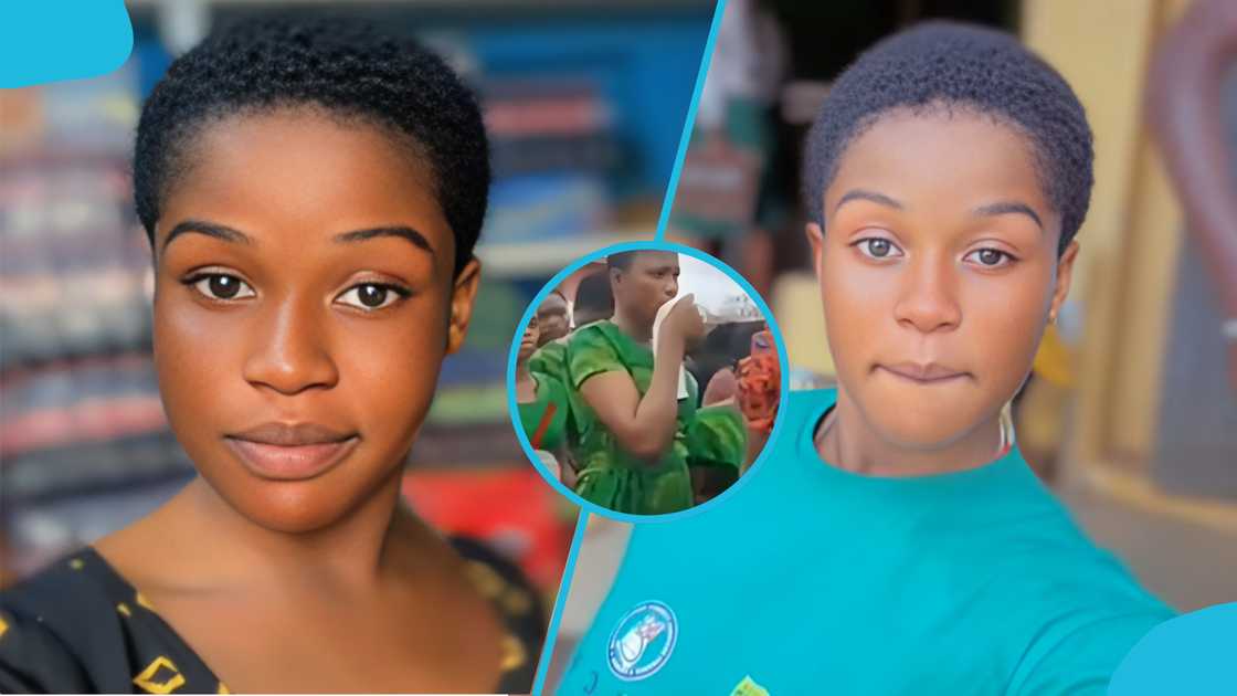 Abena Pascaline, Pascaline Acheampong, Abena Pascaline funeral, Abena Pascaline classmate, Namong SHS, Namong SHS students weep at funeral Abena Pascaline, Pascaline Acheampong, Abena Pascaline funeral, Abena Pascaline classmate, Namong SHS, Namong SHS students weep at funeral