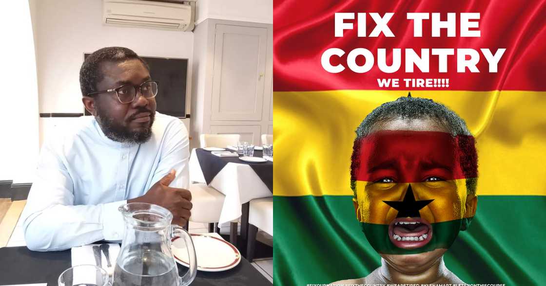 FixTheCountry convener Oliver Barker-Vormawor arrested at Kotoka International Airport FixTheCountry convener Oliver Barker-Vormawor arrested at Kotoka International Airport