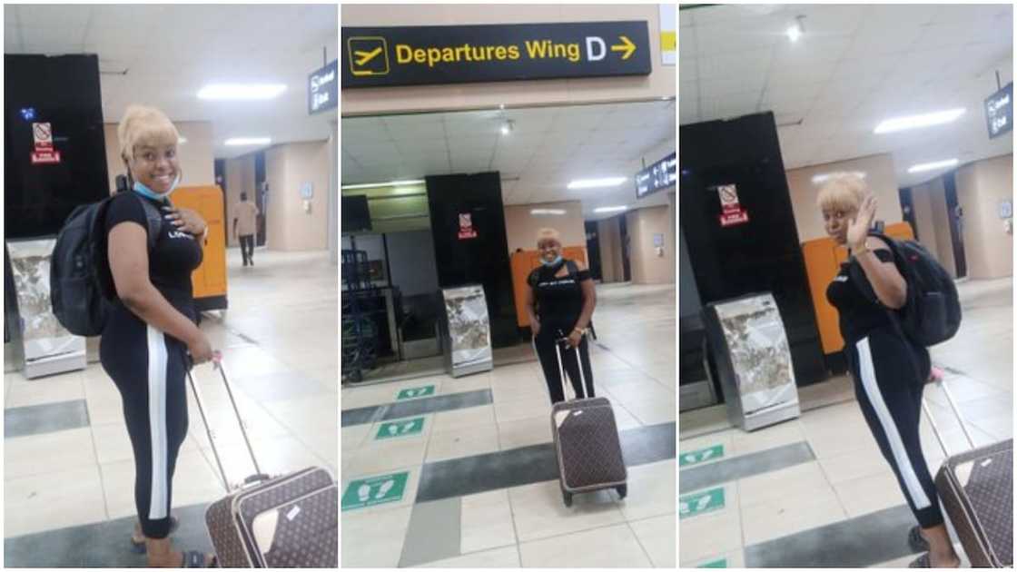 Another person relocates, says she'll love Nigeria from abroad Another person relocates, says she'll love Nigeria from abroad