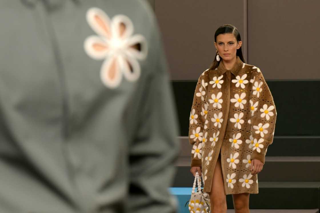 Fendi offered a bright and joyful collection Fendi offered a bright and joyful collection