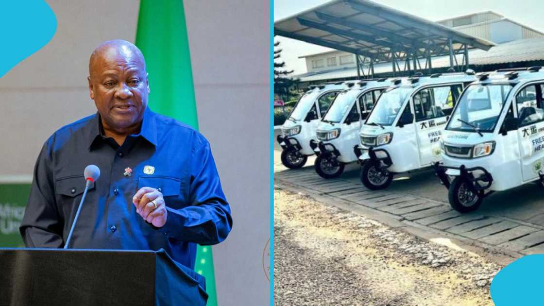 John Mahama, President John Dramani Mahama, free primary health care, Tricycle, Ghana Health Service, GHS, Ministry of Health, Mahama Cares