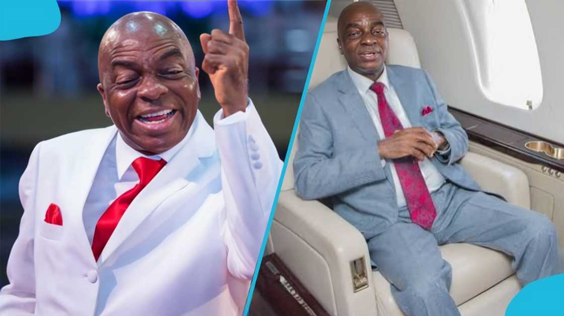 Bishop David Oyedepo, personal wealth, Living Faith Church, aircraft acquisition, Nigerians react, wealth and faith, church money, legitimate paths to wealth, rich Nigerian pastors