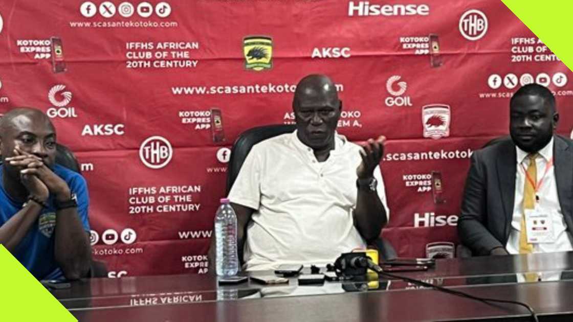 Aboubakar Ouattara fumes after Hearts of Oak's defeat ti Kotoko. Aboubakar Ouattara fumes after Hearts of Oak's defeat ti Kotoko.