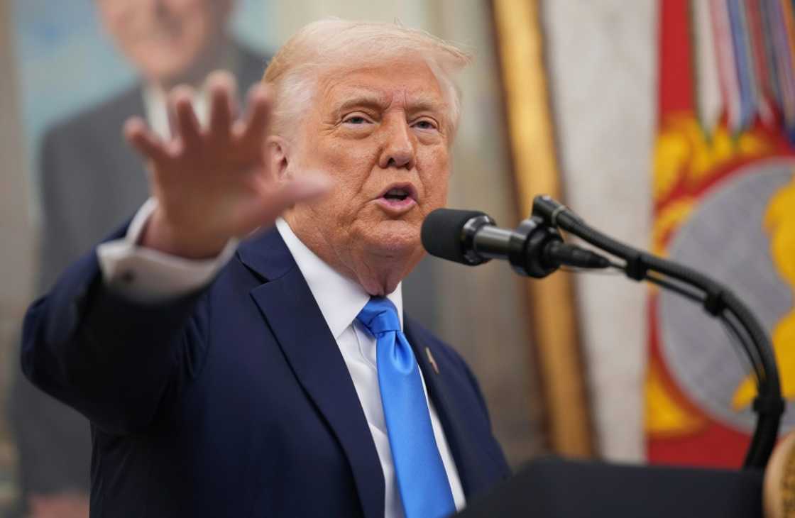 Investors are nervously awaiting Donald Trump's tariffs announcement, which is due later Wednesday Investors are nervously awaiting Donald Trump's tariffs announcement, which is due later Wednesday