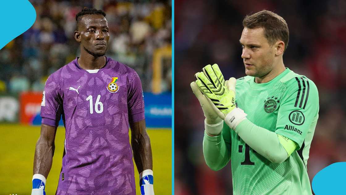 Benjamin Asare, Asare admires Manuel Neuer, Manuel Neuer, Black Stars goalkeeper, goalkeeping hero.