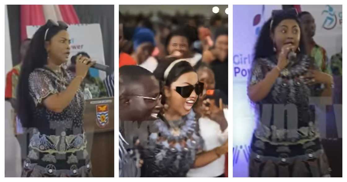 Nana Ama McBrown storms UCC for inspiring Girl Power Project