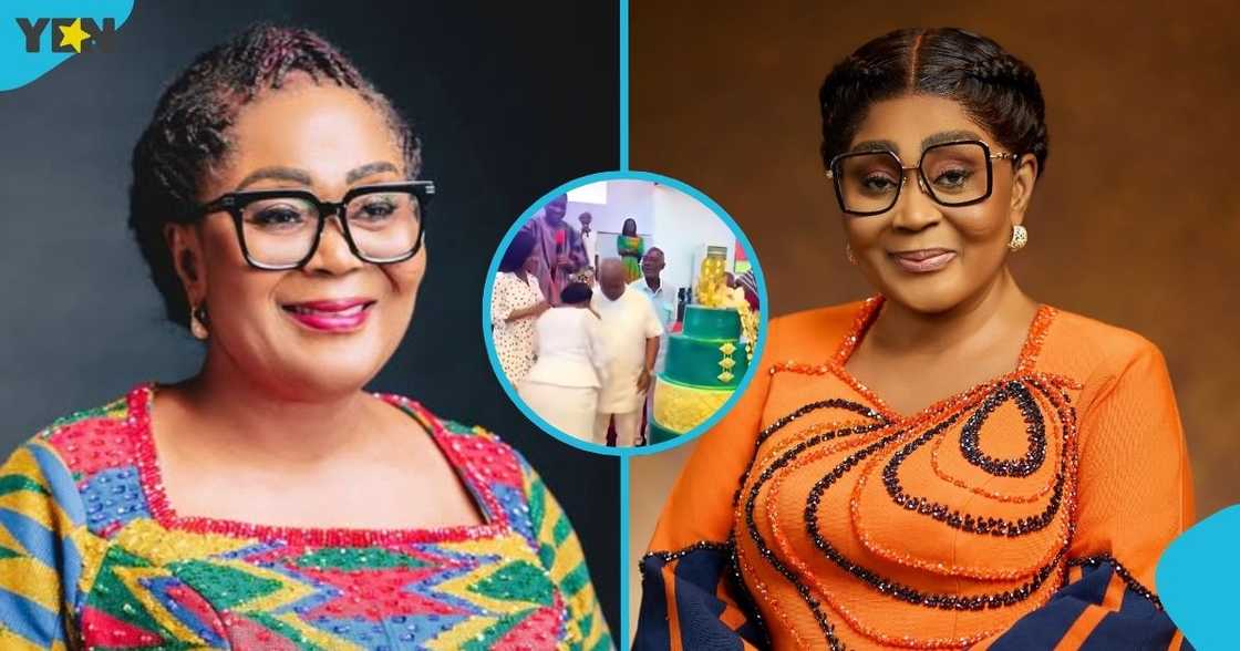 First Lady, Lordina Mahama, birthday party, tears of joy, President John Mahana First Lady, Lordina Mahama, birthday party, tears of joy, President John Mahana